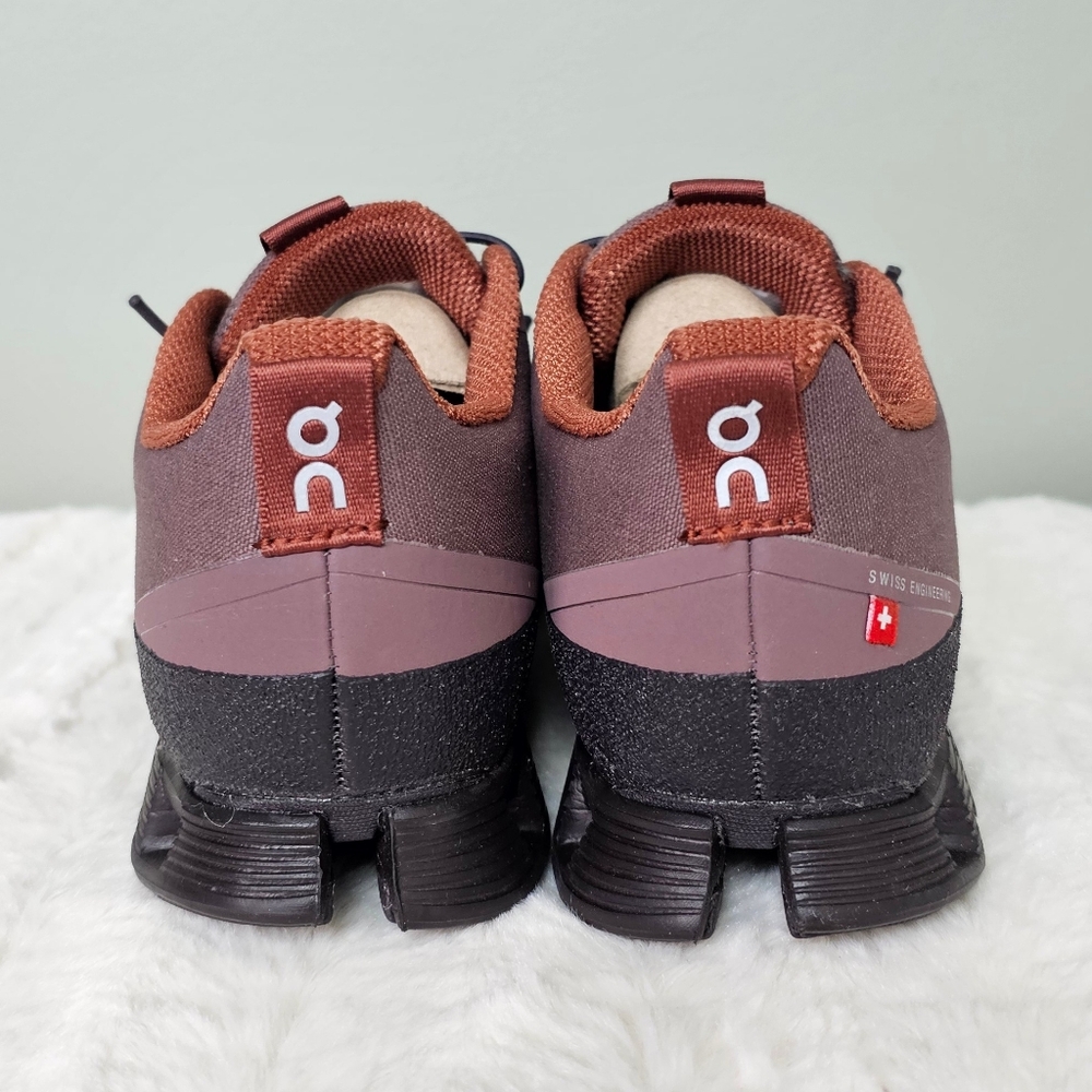 On Running Women's Cloud Dip Shoes sz 6.5US/ 37.5EU GRAPE/PEBBLE (& Extra Laces) - Picture 5 of 12